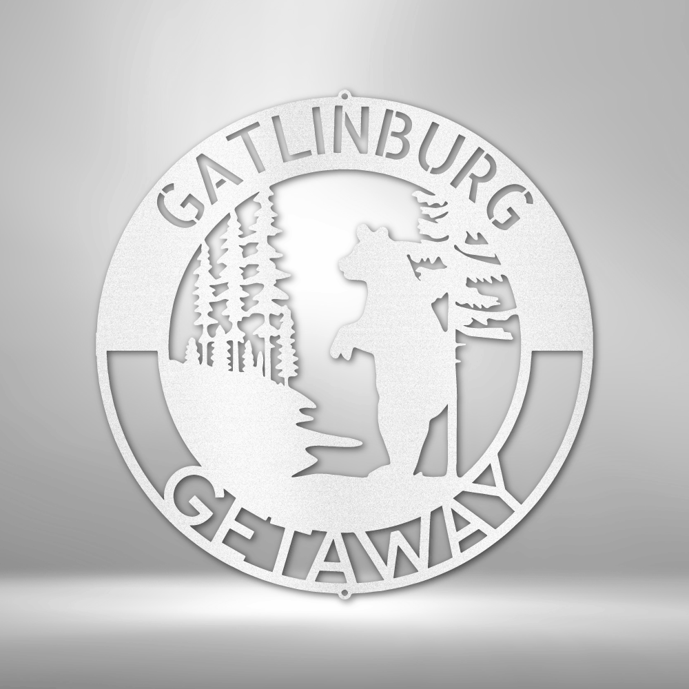 Lone Bear Personalized - Steel sign - Throttle Society